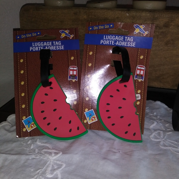 Accessories - NWT-Luggage Tags🍉
